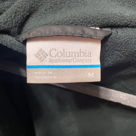 Columbia black jacket with fleece inside - Picture 2 of 2